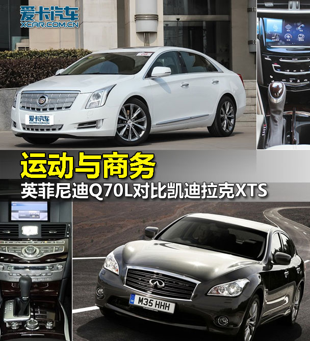 運動商務 英菲尼迪Q70L對比凱迪拉克XTS