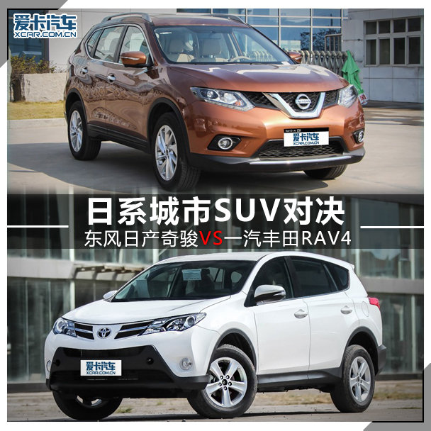 日产奇骏对比丰田RAV4
