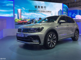 上海大众新途观广州车展发布 轴距增长